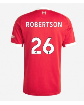 Liverpool Andrew Robertson #26 Maglia Gara Casa Repliche 2025-26 Maniche Corte